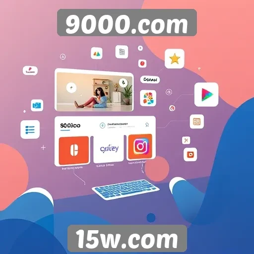 Novas funcionalidades interativas no site 9000.com