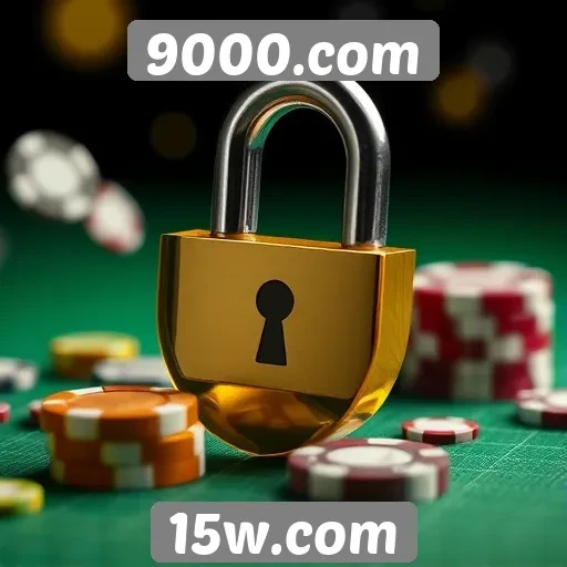 Segurança e privacidade no site de jogos 9000.com